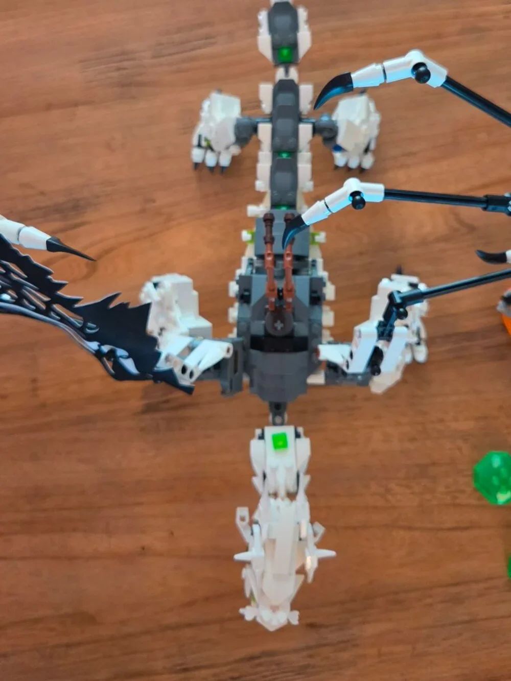 LEGO 71721 Skull Sorcerer's Dragon Ninjago Incomplete